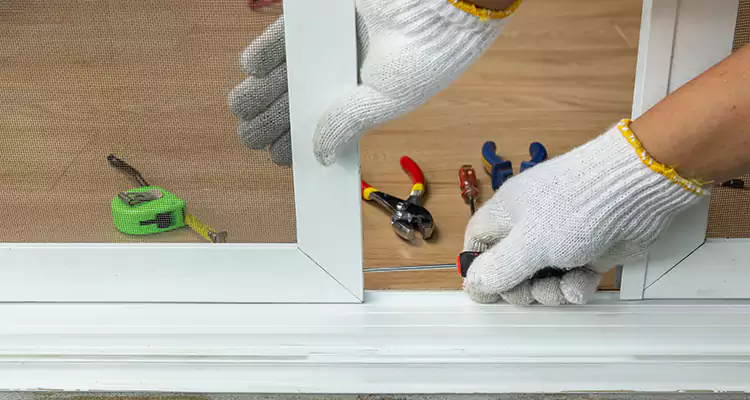 Sliding Glass Door Off Rails Repair in Ruskin, FL