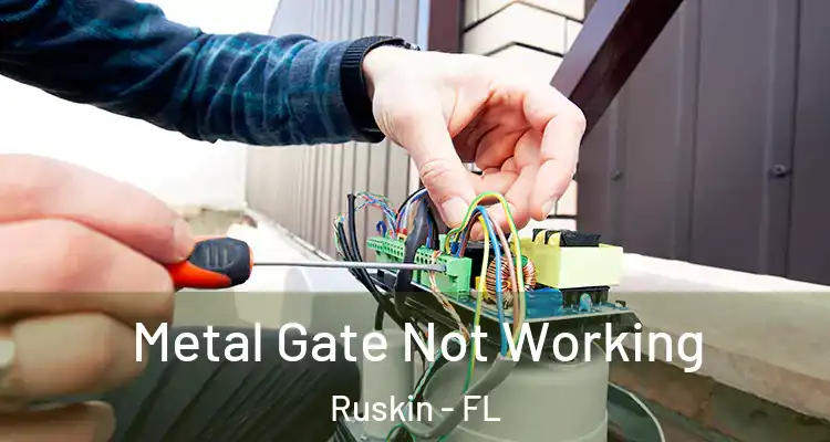  Metal Gate Not Working Ruskin - FL