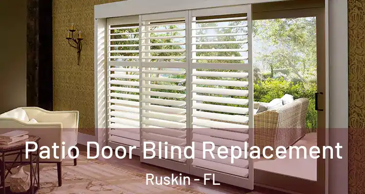  Patio Door Blind Replacement Ruskin - FL