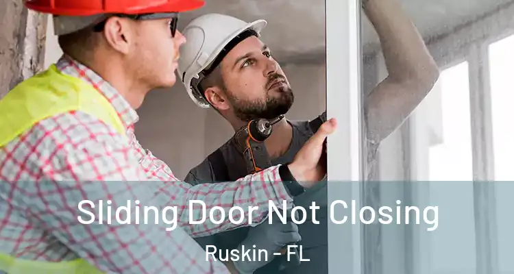  Sliding Door Not Closing Ruskin - FL